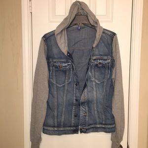 Denim Hoodie